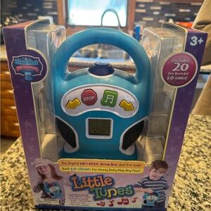 NIB NEW NWT Little Tunes Music Player - Blue